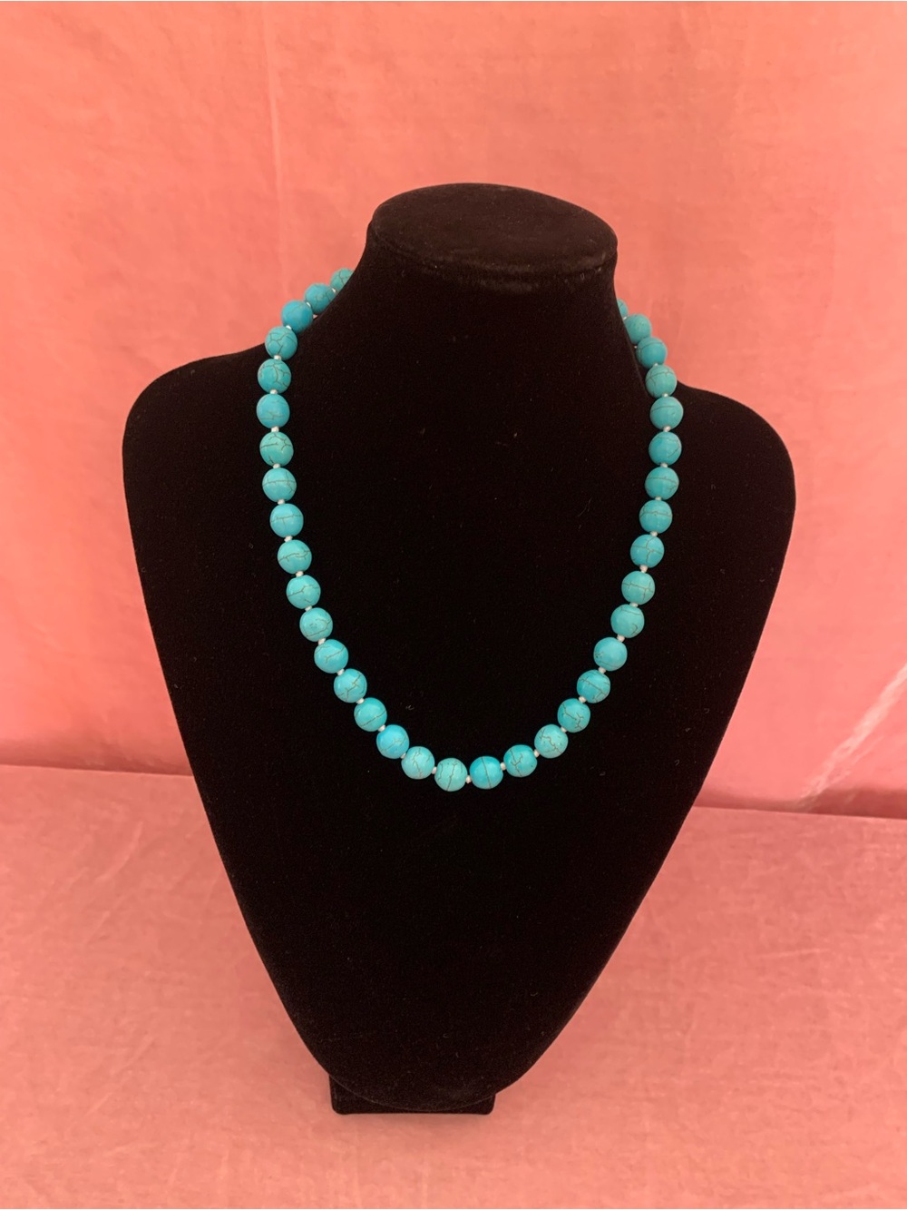Turquoise Bead Necklace - Women Jewelry
